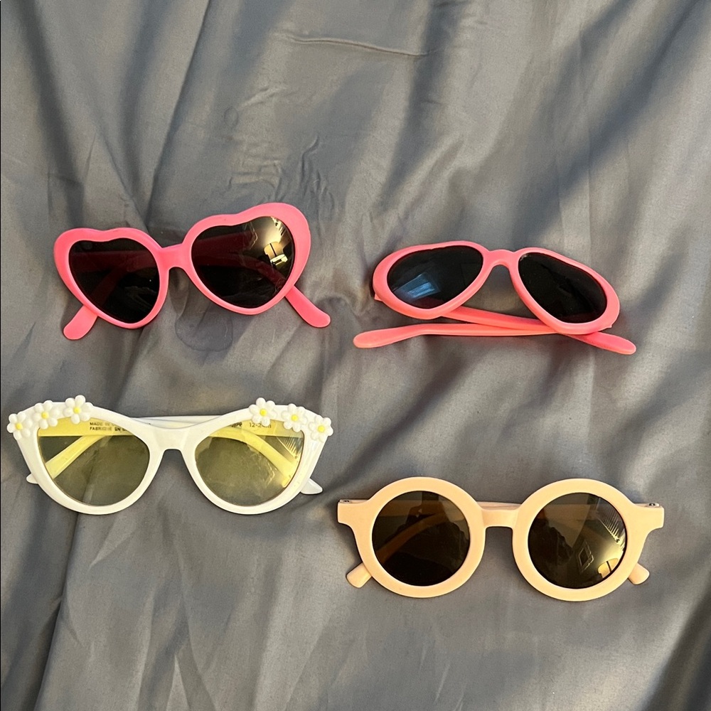 Set of Four Stylish Sunglasses